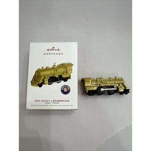 Hallmark Keepsake Ornament 2019 1001 Scout Locomotive Lionel Trains Engine